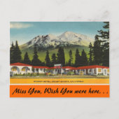 Kalifornien, Mission Motel Postkarte (Vorderseite)