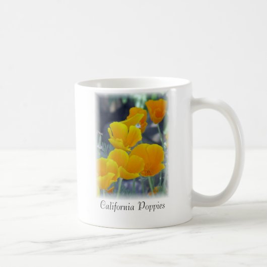 Kalifornien Mohn Kaffeetasse (Rechts)