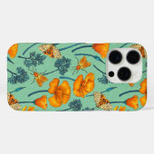 Kalifornien-Mohn und -Jade Case-Mate iPhone Hülle (Rückseite (Horizontal))
