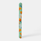 Kalifornien-Mohn und -Jade iPhone 16 Hülle (Rechte Seite)