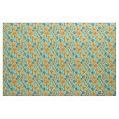 Kalifornien-Mohn und -Jade Stoff (Fat Quarter (45,7 x 55,9 cm))