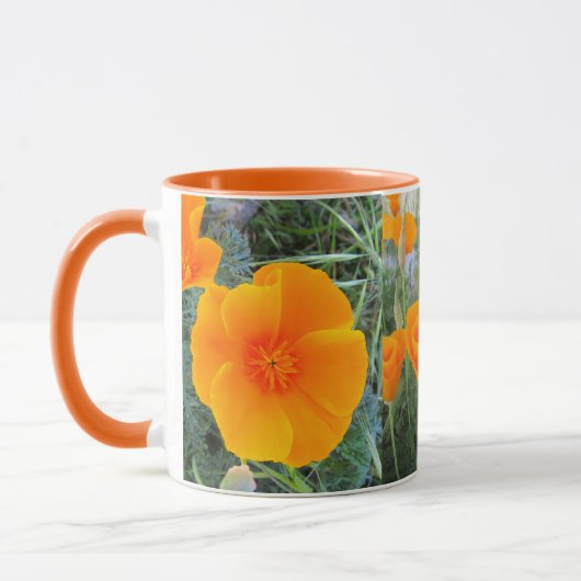 Kalifornien-Mohnblume Tasse (Links)