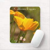 Kalifornien-Mohnblumen-Blume Mousepad (Mit Mouse)
