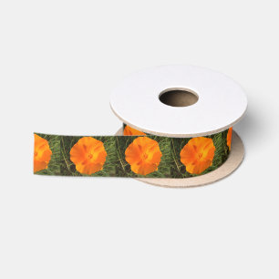 Kalifornien-Mohnblumen-Blume Satinband