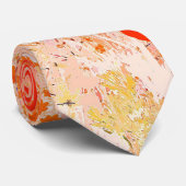Kalifornien-Mohnblumen-Kunst-Krawatte Krawatte (Gerollt)