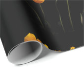 Kalifornien-Mohnblumen-Packpapier Geschenkpapier (Rolleneckpunkt)