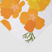 Kalifornien-Mohnblumen-Seidenpapier Seidenpapier (Ausschnitt)