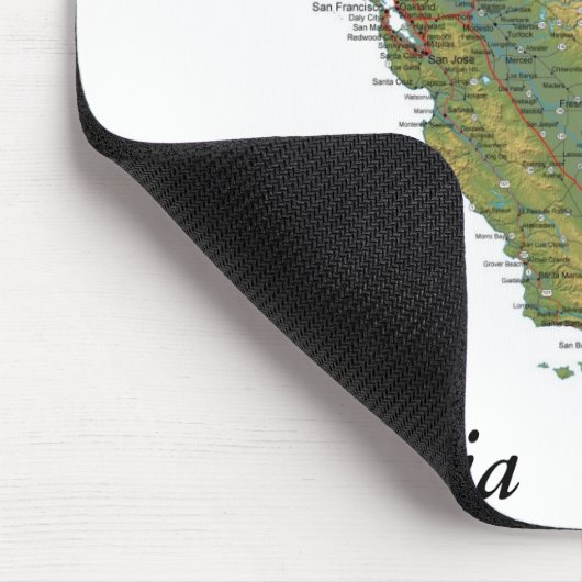 Kalifornien Mousepad (Ecke)