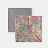 Kalifornien, Nevada 3 Magnet (Vorderseite/Rückseite)