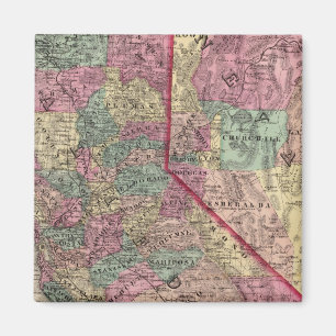 Kalifornien, Nevada 3 Magnet