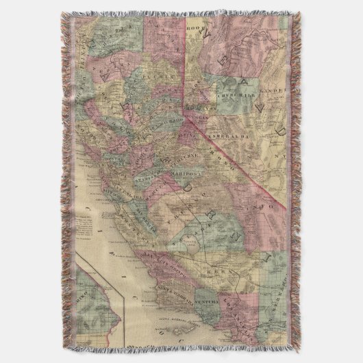 Kalifornien, Nevada Decke (Vorderseite Vertikal)