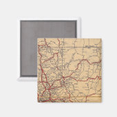 Kalifornien, Nevada Magnet (Vorderseite/Rückseite)