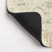 Kalifornien, Nevada, Oregon Mousepad (Ecke)