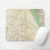 Kalifornien, Nevada, Oregon Mousepad (Mit Mouse)