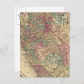 Kalifornien, Nevada Postkarte (Vorne/Hinten)