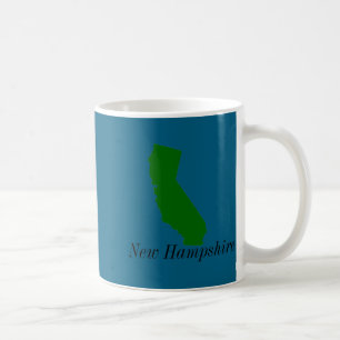 Kalifornien New Hampshire Kaffeetasse