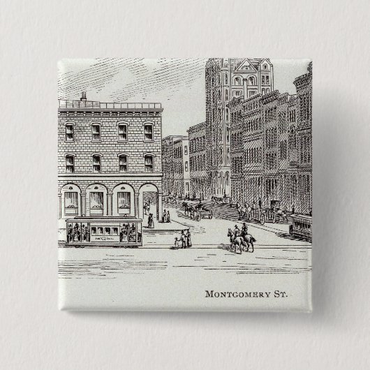 Kalifornien Nordseite Montgomery Button (Vorderseite)