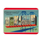 Kalifornien, Oakland Magnet (Horizontal)