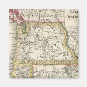 Kalifornien, Oregon, Utah Magnet