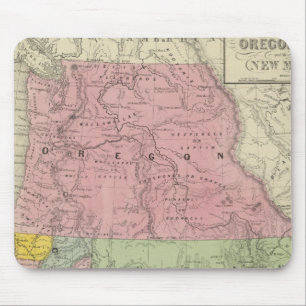 Kalifornien, Oregon, Utah, New Mexico 3 Mousepad