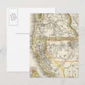 Kalifornien, Oregon, Utah Postkarte (Vorne/Hinten)