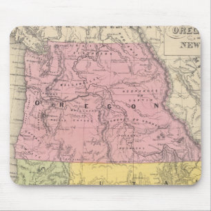 Kalifornien, Oregon, Utah und New Mexico Mousepad