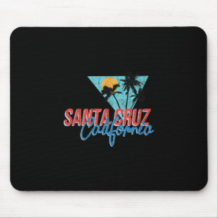 Kalifornien Palme Baum Santa Cruz Strand Sommerfer Mousepad