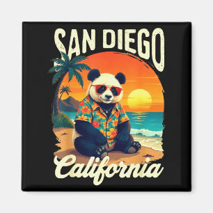 Kalifornien Panda Zoo San Diego Neujahr 2025 Famil Magnet