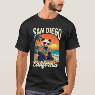Kalifornien Panda Zoo San Diego Neujahr 2025 Famil T-Shirt