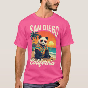 Kalifornien Panda Zoo San Diego Neujahr 2025 Famil T-Shirt