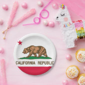 Kalifornien Pappteller (Party)