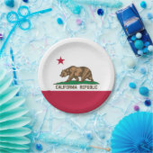 Kalifornien Pappteller (Party)