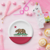 Kalifornien Pappteller (Party)