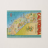 Kalifornien Postcard Jigsaw Puzzle (Horizontal)