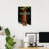 Kalifornien Poster (Heimbüro)
