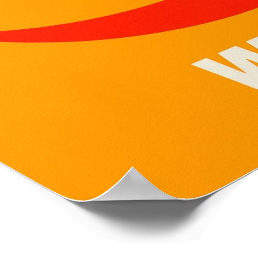 KALIFORNIEN POSTER (Ecke)