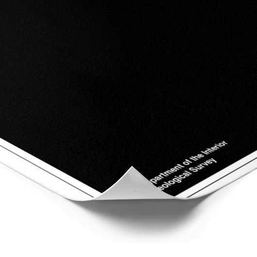 Kalifornien Poster (Ecke)