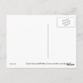 Kalifornien Postkarte (Rückseite)