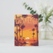 Kalifornien Postkarte (Stehend Vorderseite)