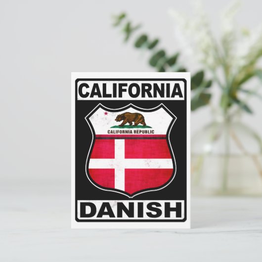 Kalifornien Postkarte (Stehend Vorderseite)