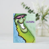 Kalifornien Postkarte (Stehend Vorderseite)