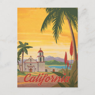 Kalifornien Postkarte