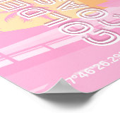 Kalifornien, Reisekunst, Preppy, Preppy Poster (Ecke)