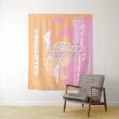 Kalifornien, Reisekunst, Preppy, Preppy Wandteppich (Beispiel)