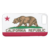 Kalifornien-Republik-Bärn-Flagge Case-Mate iPhone Hülle (Rückseite (Horizontal))
