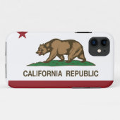 Kalifornien-Republik-Flagge Case-Mate iPhone Hülle (Rückseite (Horizontal))