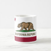Kalifornien-Republik-Flagge - Farbe Kaffeetasse (Mittel)