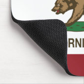 Kalifornien-Republik-Flagge Mousepad (Ecke)