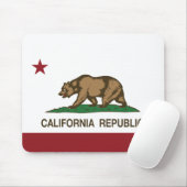 Kalifornien-Republik-Flagge Mousepad (Mit Mouse)