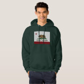 Kalifornien-Republik-Flagge Tujunga Hoodie (Vorne ganz)